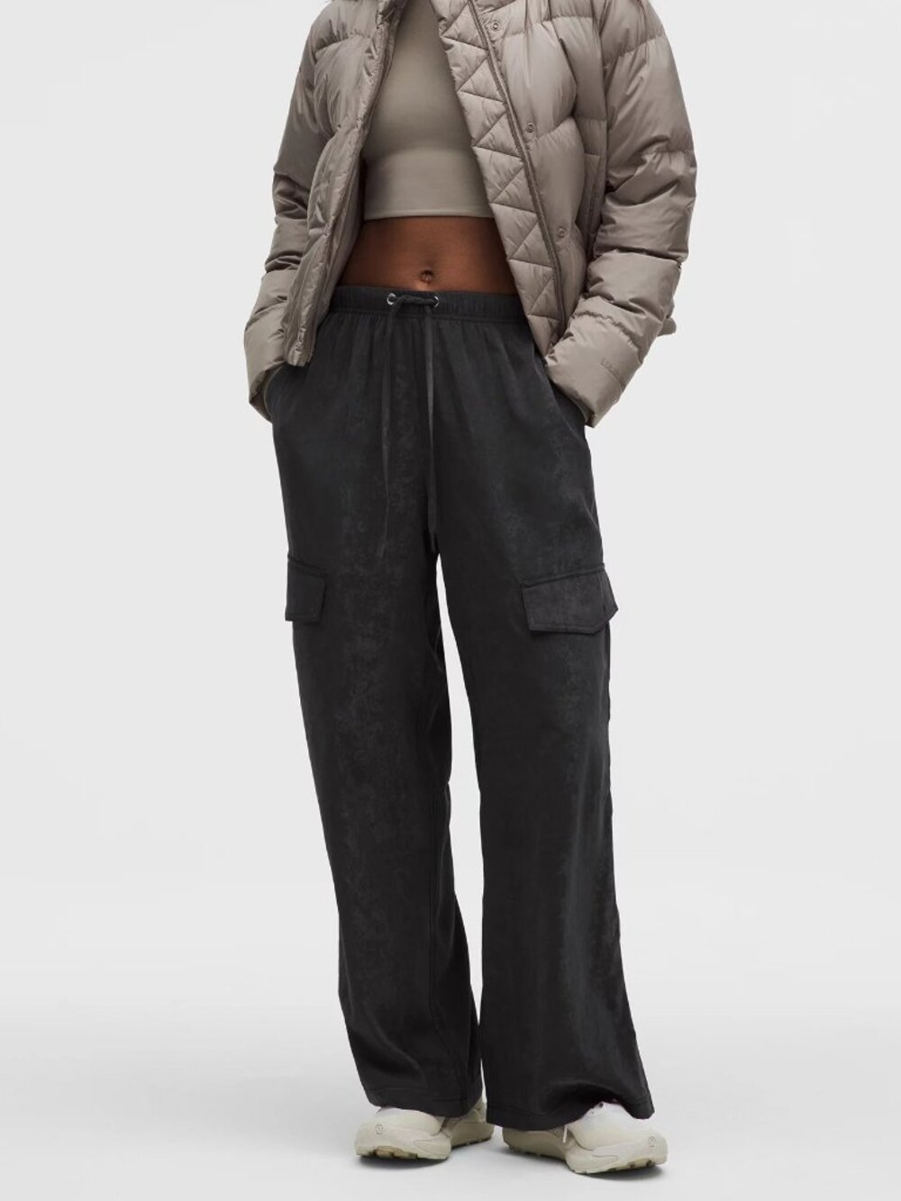 Lululemon Matte Satin Relaxed Fit MR Cargo Pant - NWT